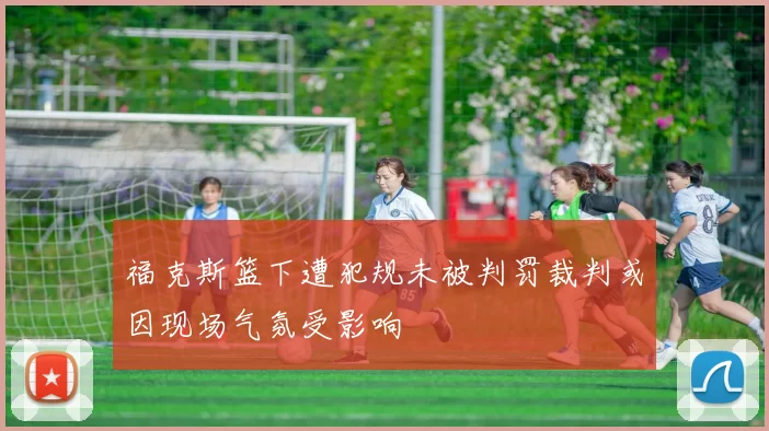 福克斯篮下遭犯规未被判罚裁判或因现场气氛受影响